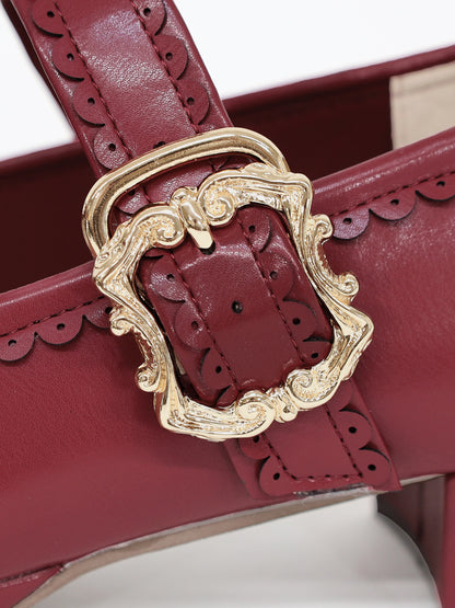 リボン付スカラップパンプス ｜Amavel（アマベル）公式サイト