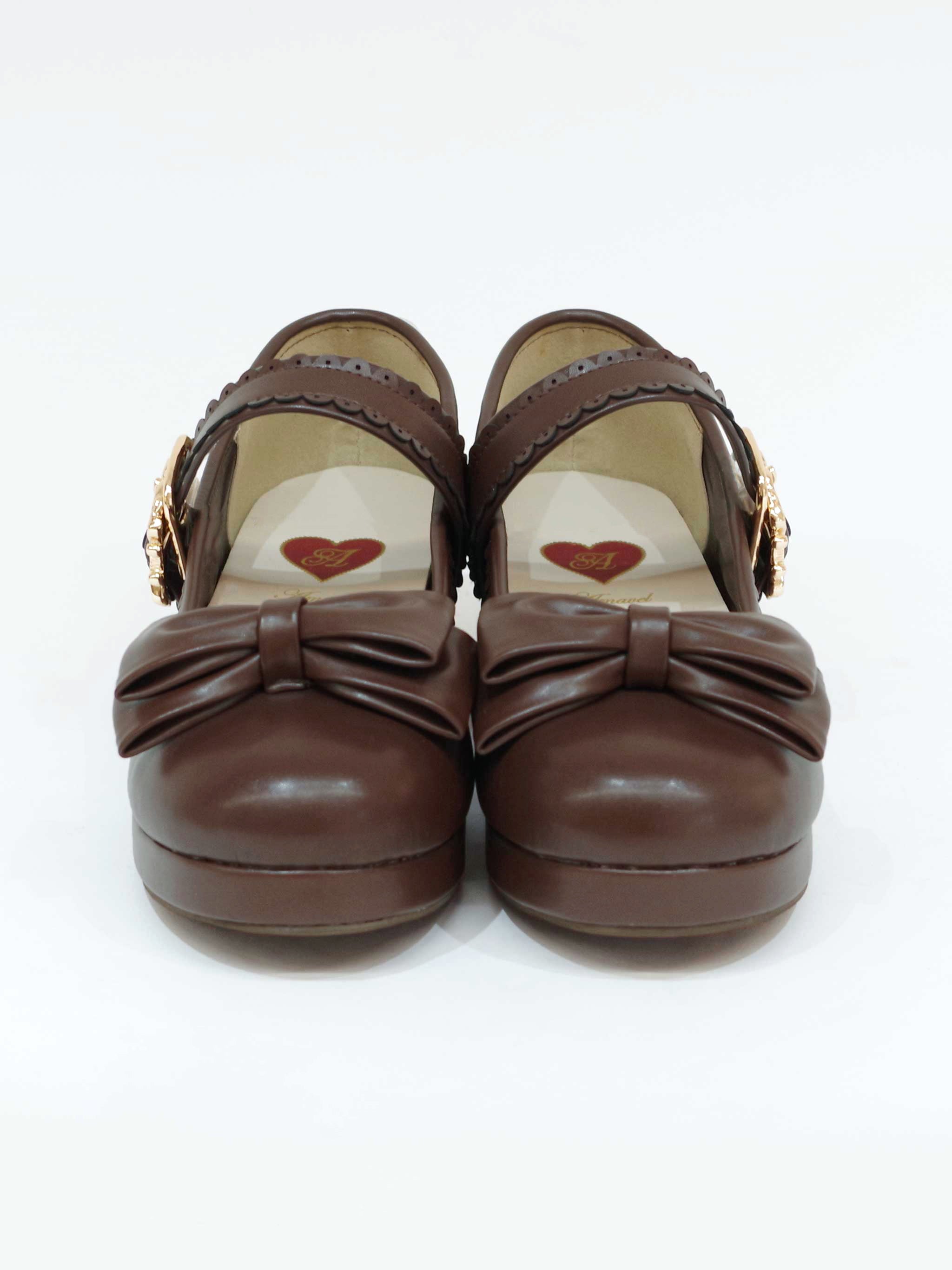 リボン付スカラップパンプス ｜Amavel（アマベル）公式サイト