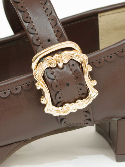 リボン付スカラップパンプス ｜Amavel（アマベル）公式サイト