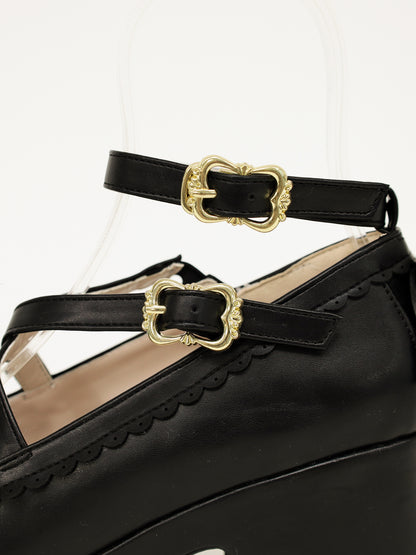 ハートリボンクロスパンプス ｜Amavel（アマベル）公式サイト