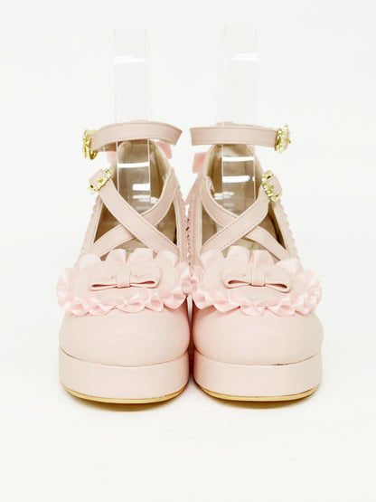 ハートリボンクロスパンプス ｜Amavel（アマベル）公式サイト