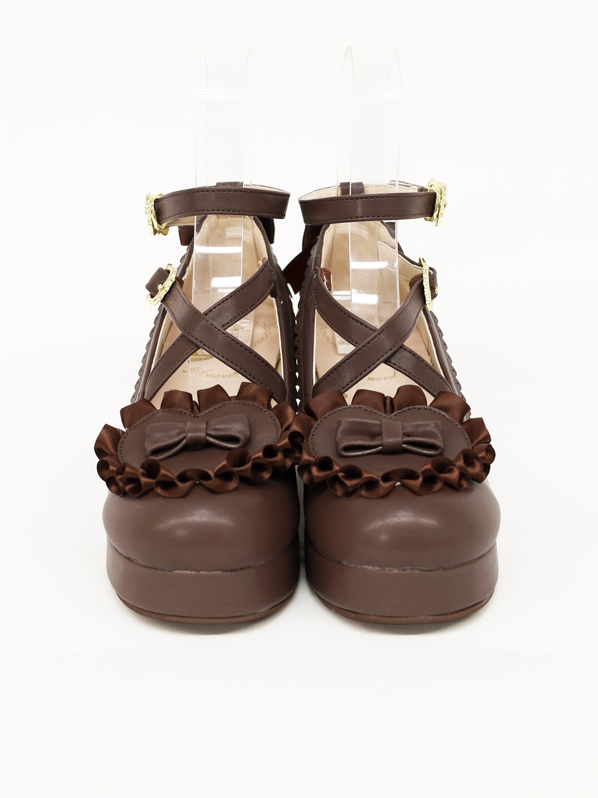 ハートリボンクロスパンプス ｜Amavel（アマベル）公式サイト