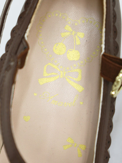 ハートリボンクロスパンプス ｜Amavel（アマベル）公式サイト