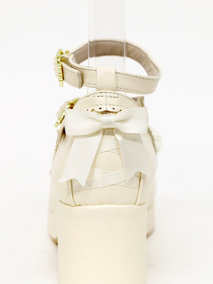 ハートリボンクロスパンプス ｜Amavel（アマベル）公式サイト