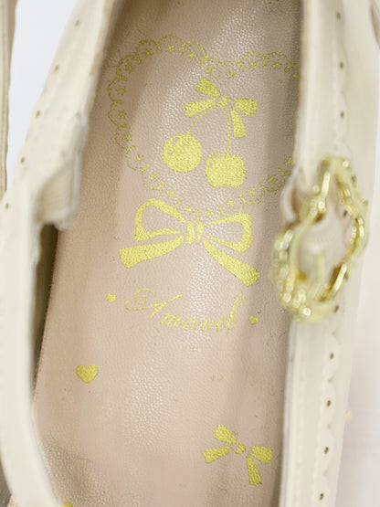 ハートリボンクロスパンプス ｜Amavel（アマベル）公式サイト