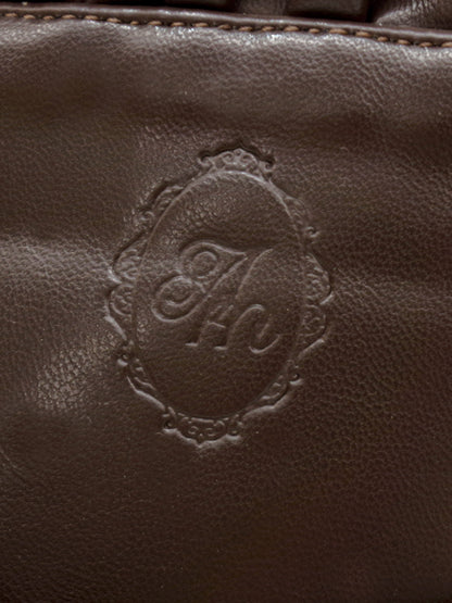 モノグラム型押しフリルショートブーツ ｜Amavel（アマベル）公式サイト