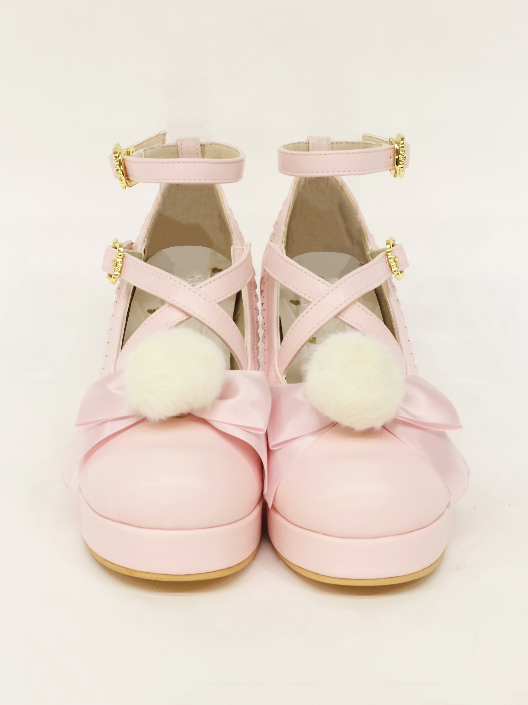 ファーリボン付クロスパンプス ｜Amavel（アマベル）公式サイト