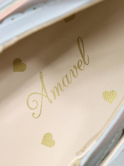 ファーリボン付クロスパンプス ｜Amavel（アマベル）公式サイト