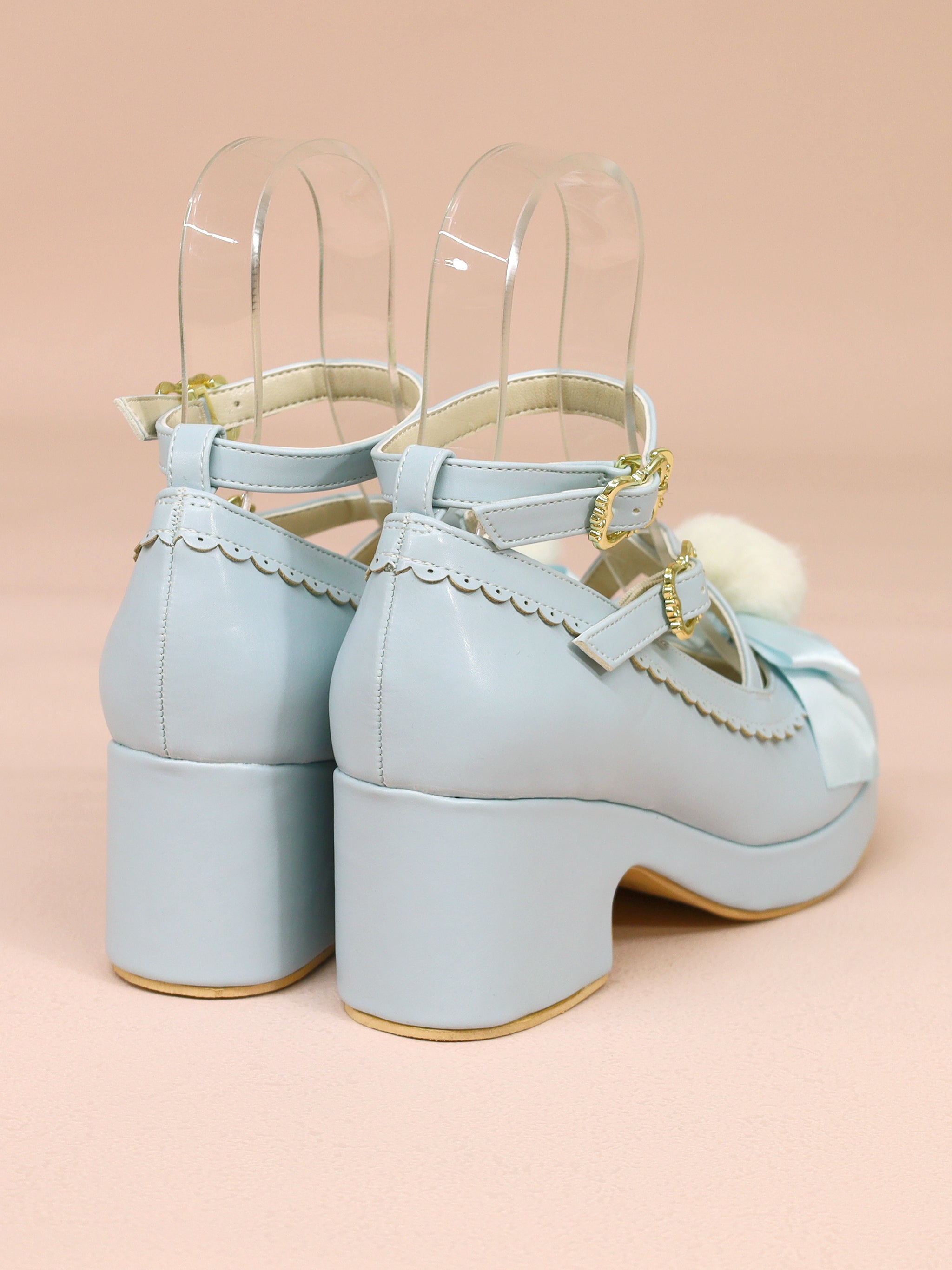 ファーリボン付クロスパンプス ｜Amavel（アマベル）公式サイト