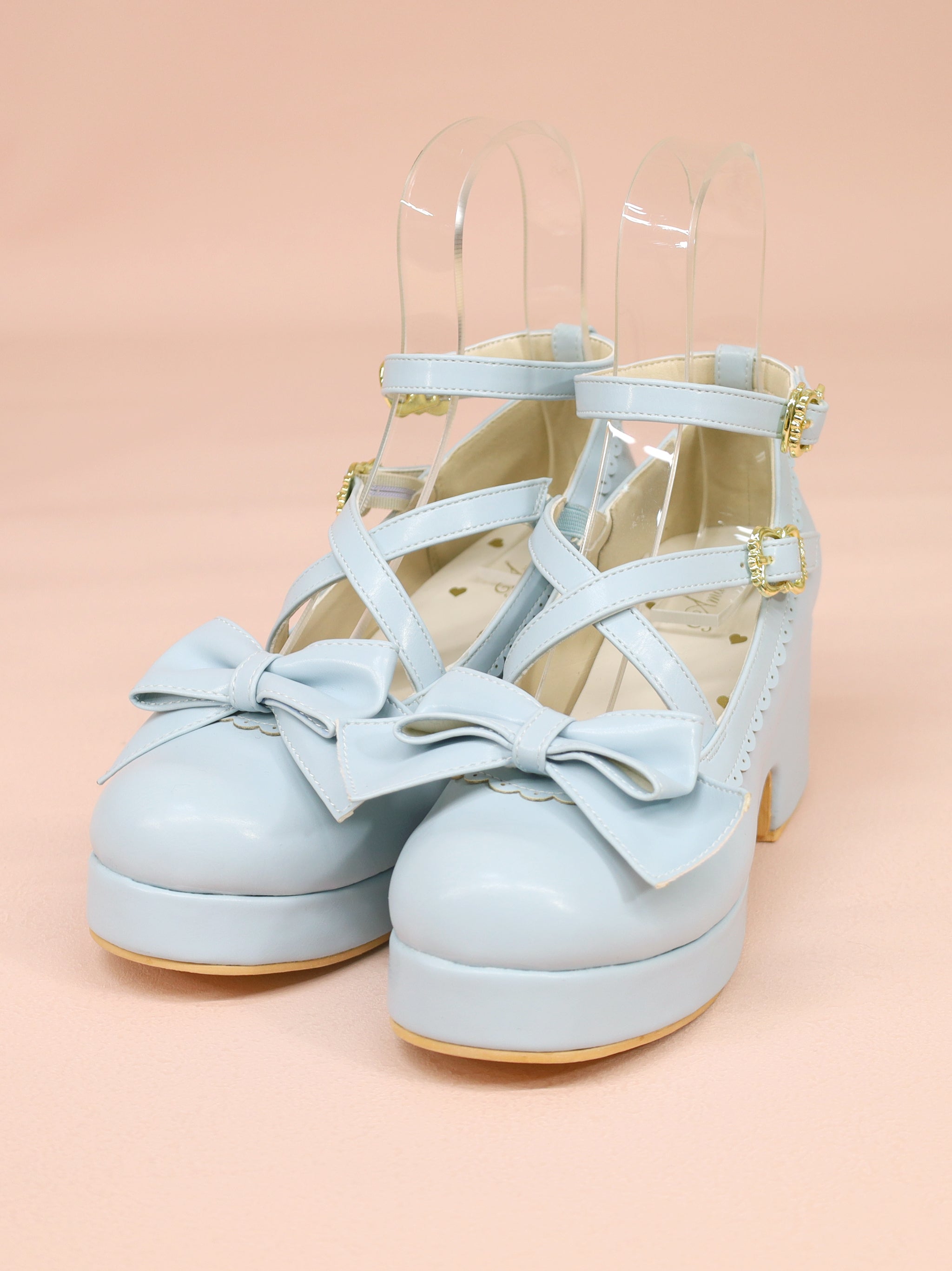 ファーリボン付クロスパンプス ｜Amavel（アマベル）公式サイト