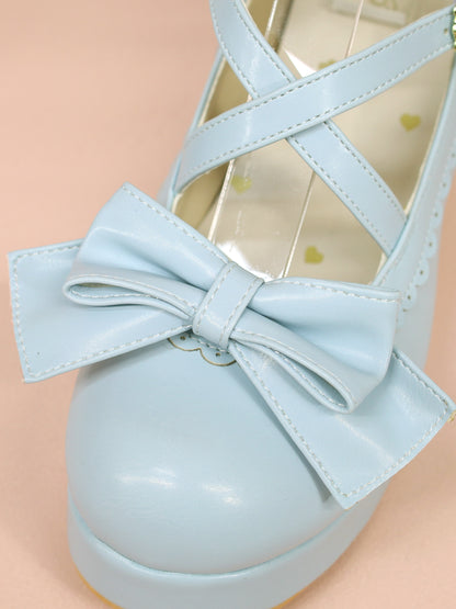 ファーリボン付クロスパンプス ｜Amavel（アマベル）公式サイト