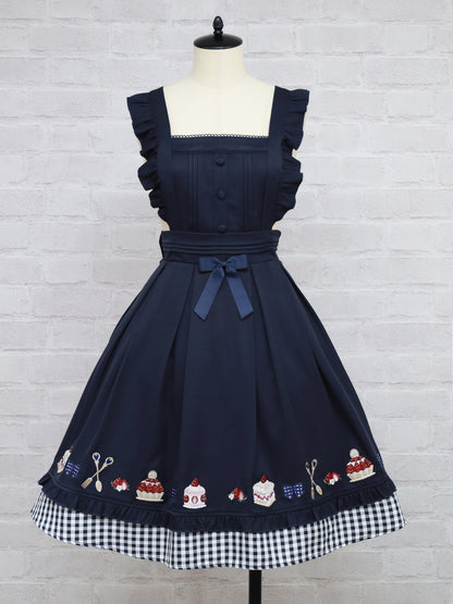 Berry Pâtisserie ジャンパースカート ネイビー（Navy） FREE ｜Amavel（アマベル）公式サイト
