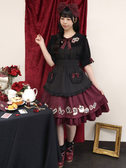 【メンバーズセール対象】Märchen TeaParty ジャンパースカート ボルドー（Bordeaux） FREE ｜Amavel（アマベル）公式サイト