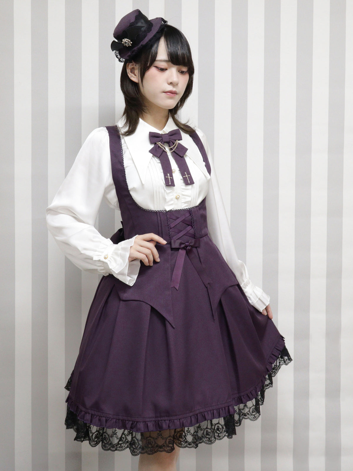 Vampire Lady ジャンパースカート パープル（Purple） FREE ｜Amavel（アマベル）公式サイト