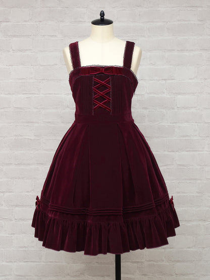 Velvet Doll ジャンパードレス ボルドー（Bordeaux） FREE ｜Amavel（アマベル）公式サイト