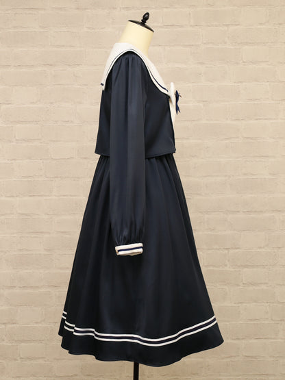 Classical School Setup風セーラーワンピース（ロング） ｜Amavel（アマベル）公式サイト