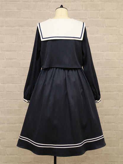 Classical School Setup風セーラーワンピース（ロング） ｜Amavel（アマベル）公式サイト