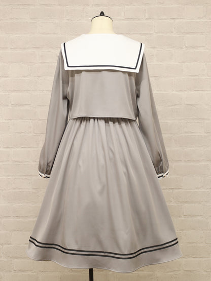 Classical School Setup風セーラーワンピース（ロング） ｜Amavel（アマベル）公式サイト