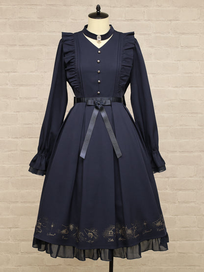 Starry Jem ミドル丈ワンピース ネイビー（Navy） FREE ｜Amavel（アマベル）公式サイト