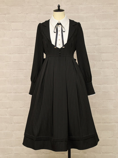 Gentle Lady ミドル丈ワンピース ブラック（Black） FREE ｜Amavel（アマベル）公式サイト