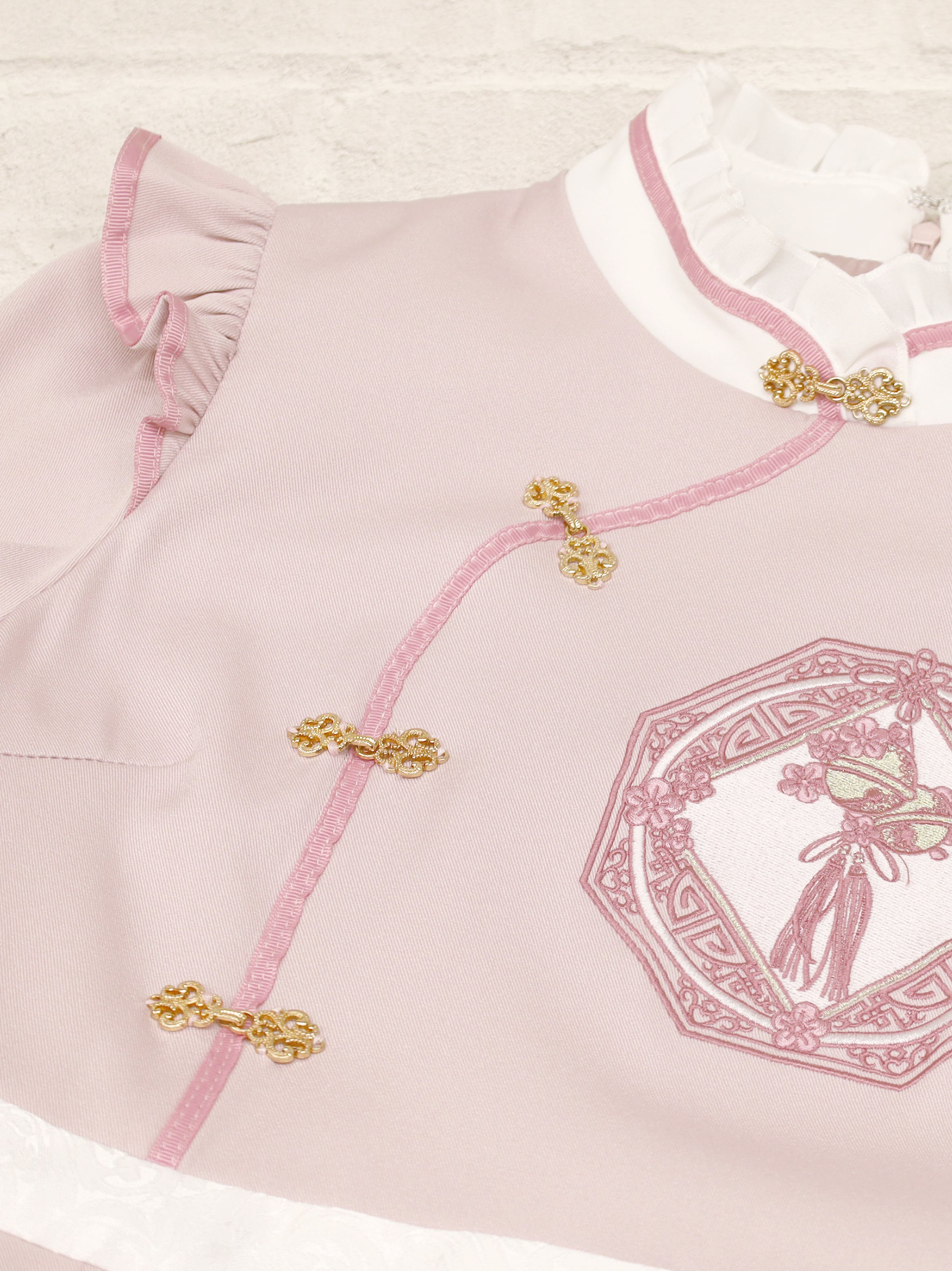 鈴飾りと春小梅のチャイナワンピース ｜Amavel（アマベル）公式サイト