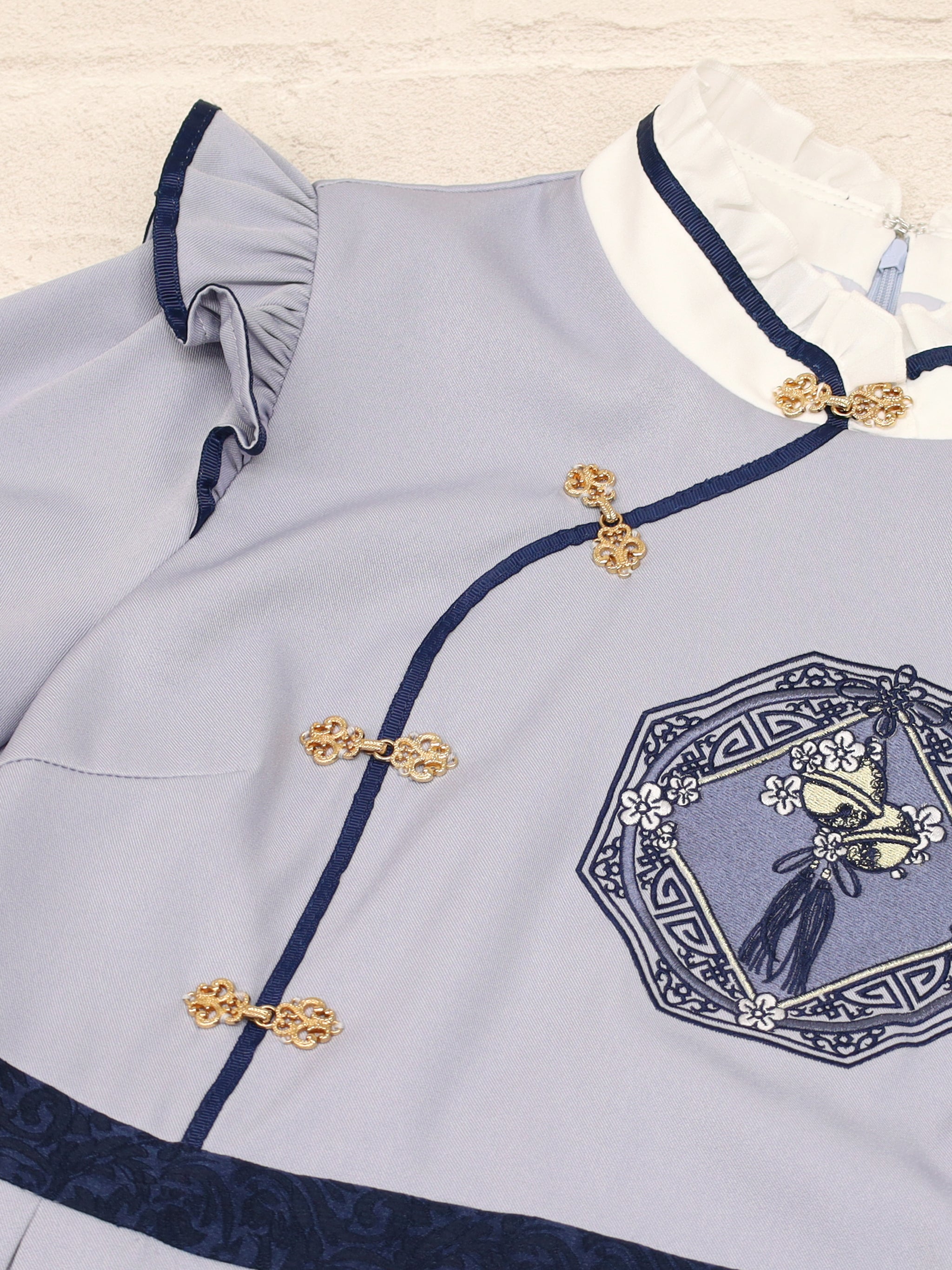 鈴飾りと春小梅のチャイナワンピース ｜Amavel（アマベル）公式サイト