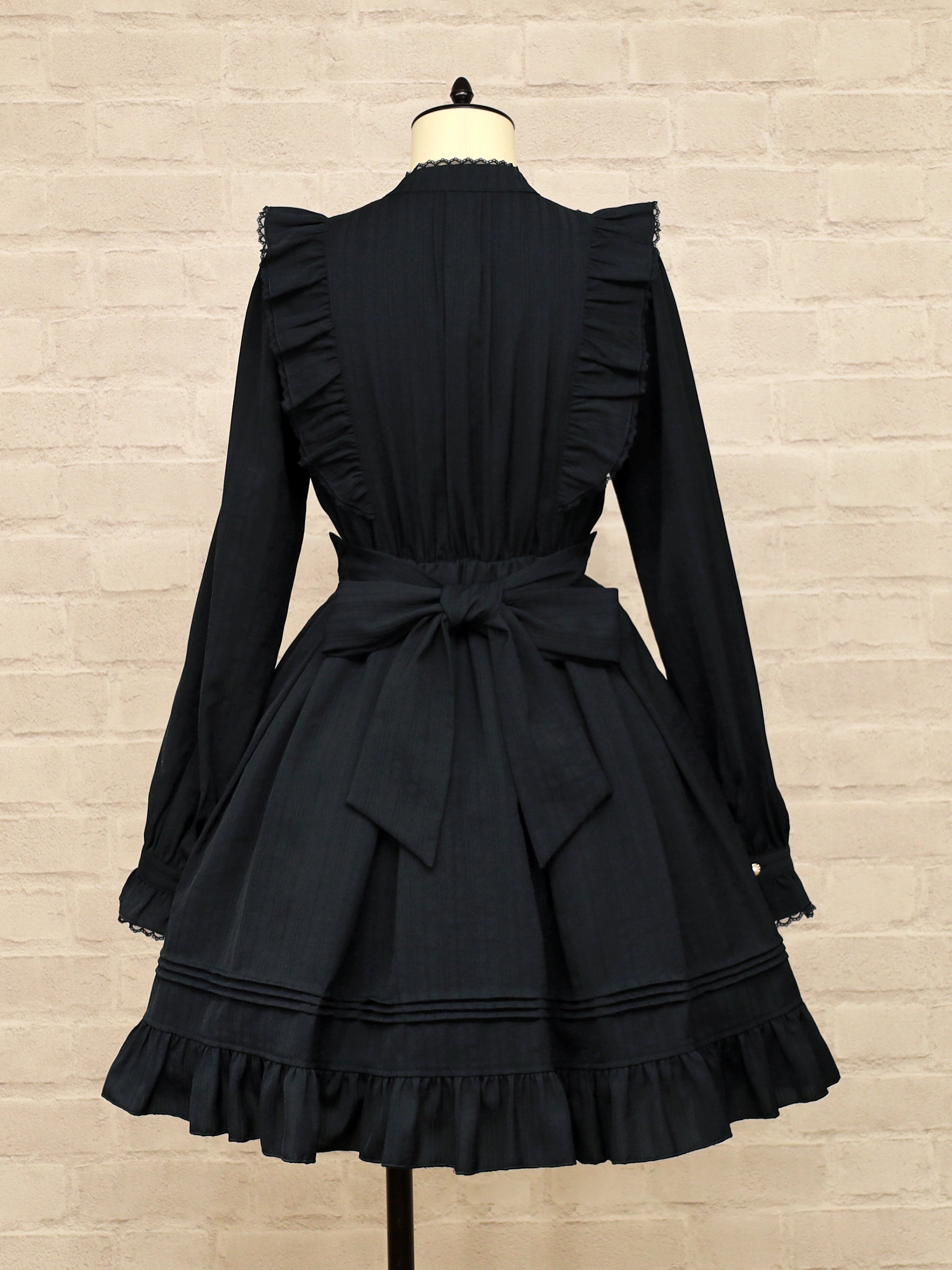 Frill Lace ボウタイワンピース ｜Amavel（アマベル）公式サイト