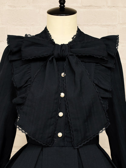 Frill Lace ボウタイワンピース ｜Amavel（アマベル）公式サイト