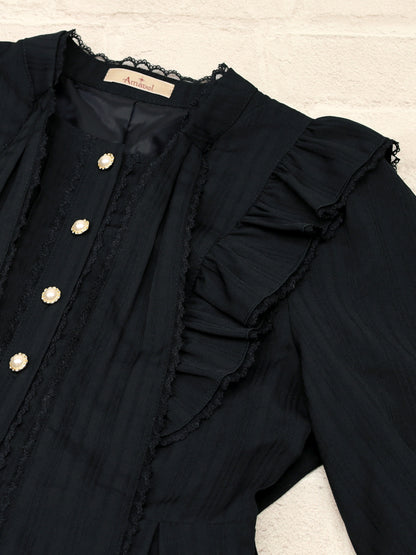 Frill Lace ボウタイワンピース ｜Amavel（アマベル）公式サイト