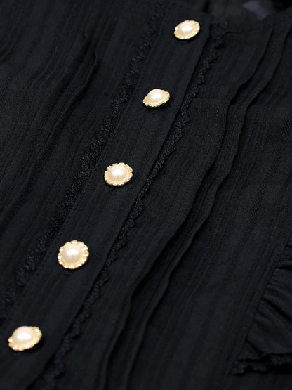 Frill Lace ボウタイワンピース ｜Amavel（アマベル）公式サイト