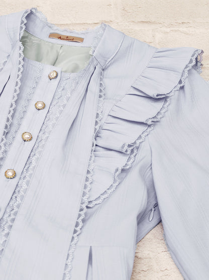 Frill Lace ボウタイワンピース ｜Amavel（アマベル）公式サイト