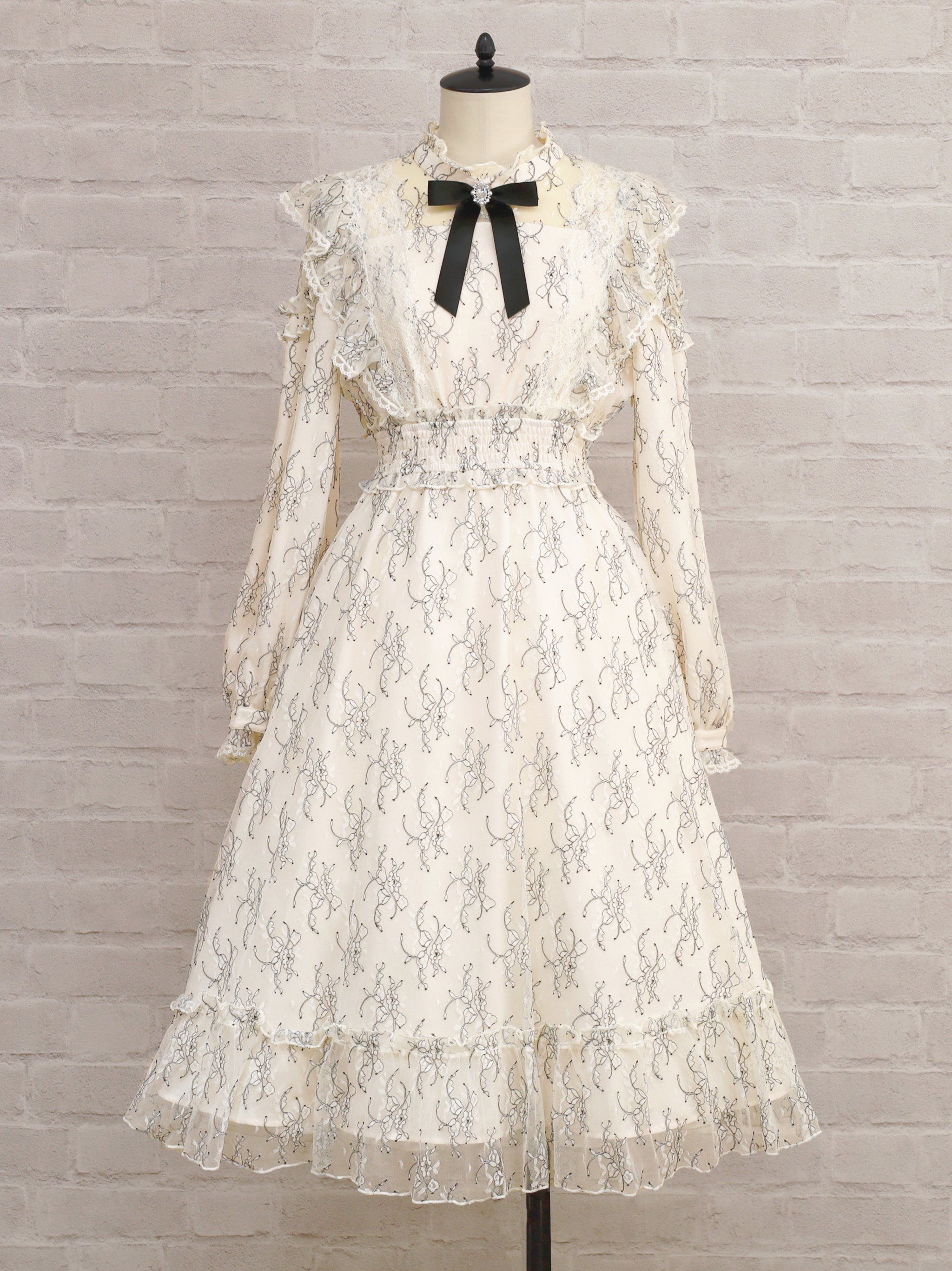 Twinkle Feminine レースワンピース アイボリー（Ivory） FREE ｜Amavel（アマベル）公式サイト