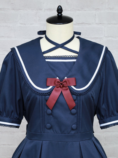 クロスリボンセーラーワンピース ｜Amavel（アマベル）公式サイト