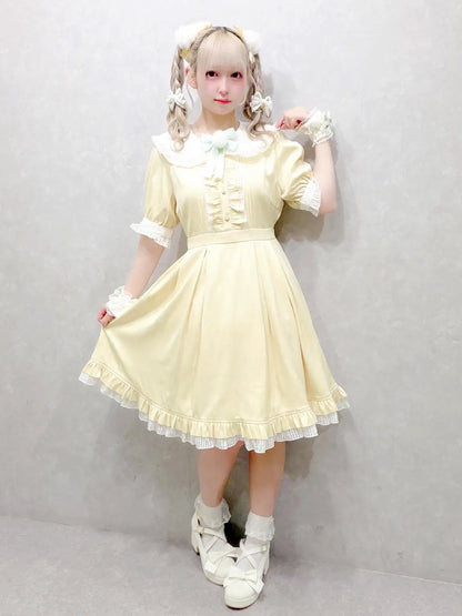 Colorful Bunny ワンピース イエロー（Yellow） FREE ｜Amavel（アマベル）公式サイト