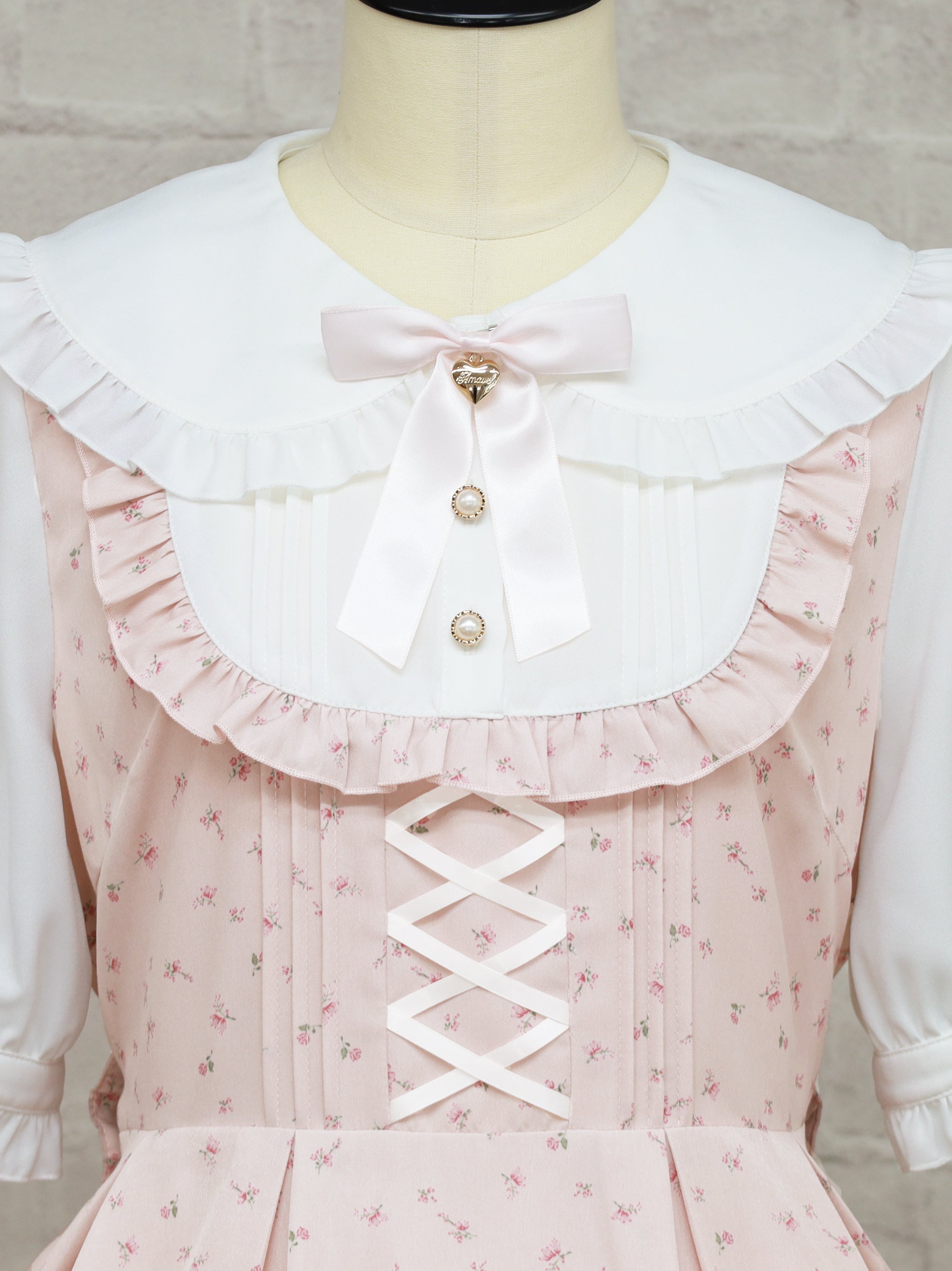 メンバーズセール対象】Petite Fleurレイヤードワンピース – Amavel