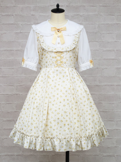 Petite Fleurレイヤードワンピース イエロー（Yellow） FREE ｜Amavel（アマベル）公式サイト