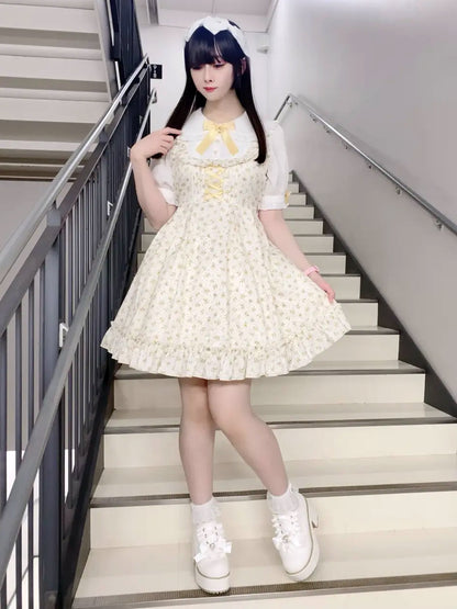 Petite Fleurレイヤードワンピース イエロー（Yellow） FREE ｜Amavel（アマベル）公式サイト