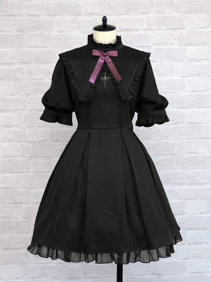 Holy Crossフリルワンピース ブラック（Black） FREE ｜Amavel（アマベル）公式サイト