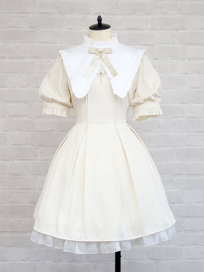 Holy Crossフリルワンピース アイボリー（Ivory） FREE ｜Amavel（アマベル）公式サイト