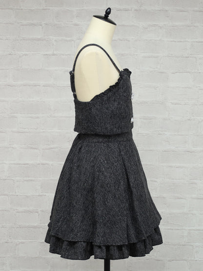 Sugar Tweed ビスチェ＆スカートセットアップ