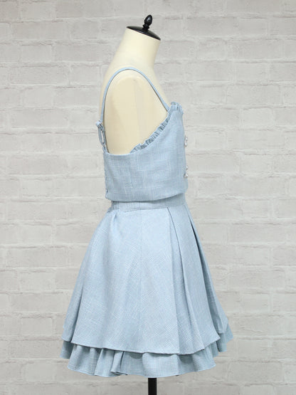 Sugar Tweed ビスチェ＆スカートセットアップ