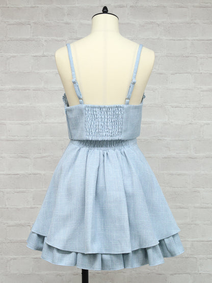 Sugar Tweed ビスチェ＆スカートセットアップ
