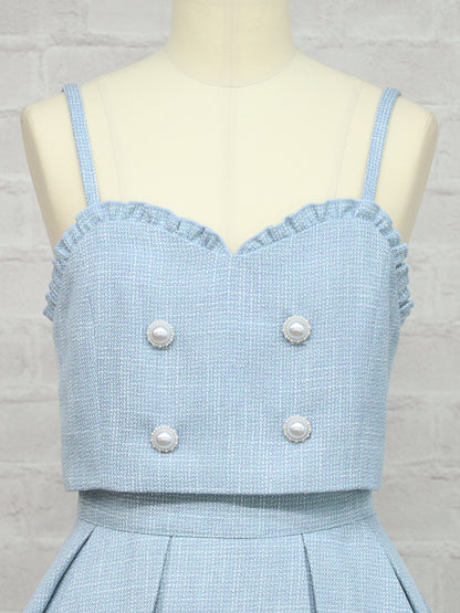 Sugar Tweed ビスチェ＆スカートセットアップ
