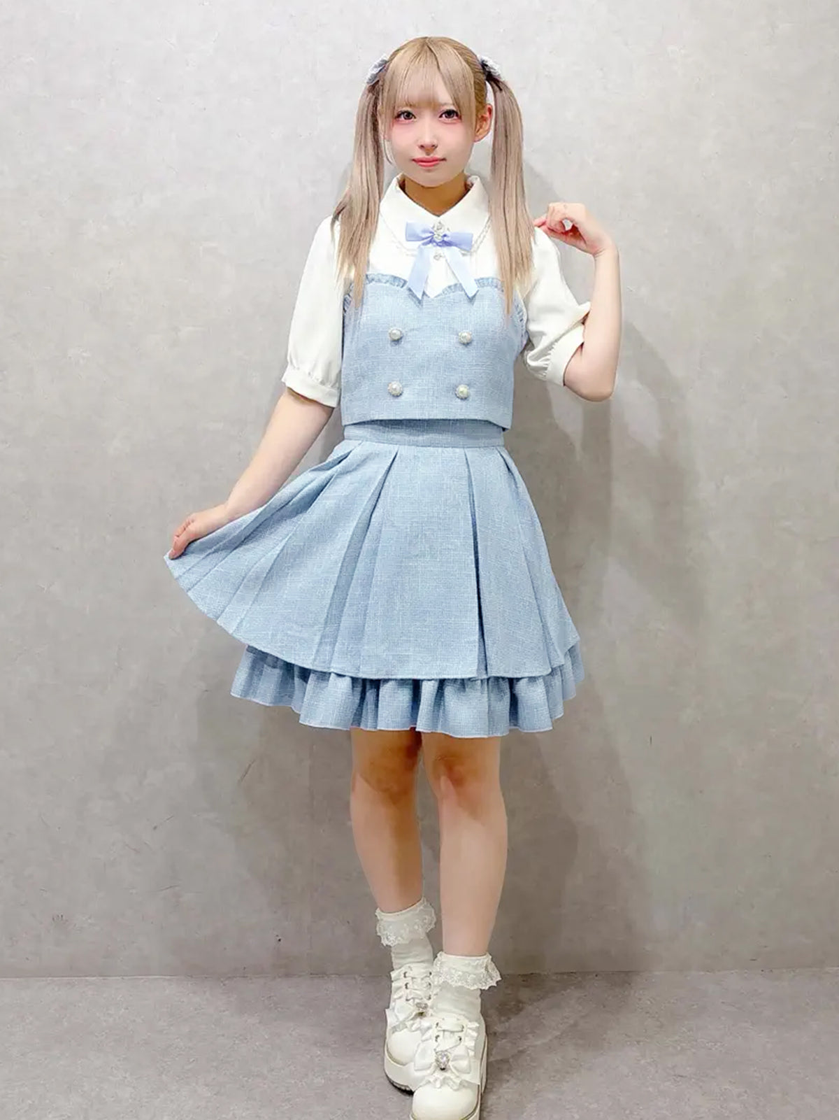 Sugar Tweed ビスチェ＆スカートセットアップ – Amavel（アマベル 