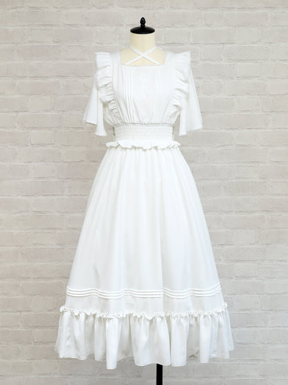Feminine Bouquet ロングワンピース アイボリー（Ivory） FREE ｜Amavel（アマベル）公式サイト