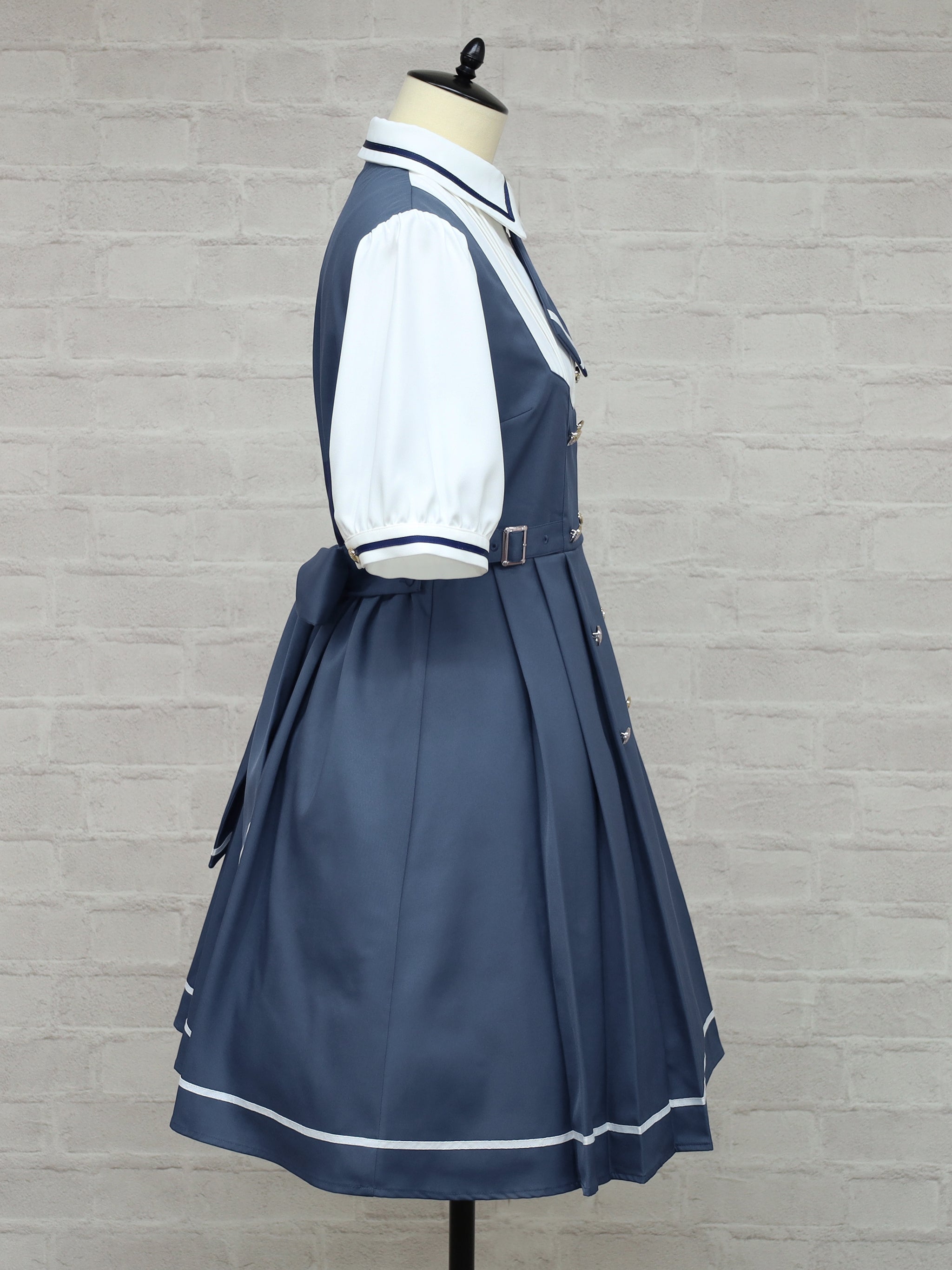 Preppy Line ネクタイ付きワンピース