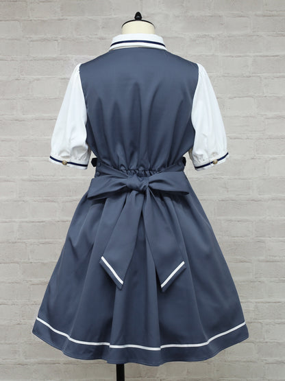 Preppy Line ネクタイ付きワンピース