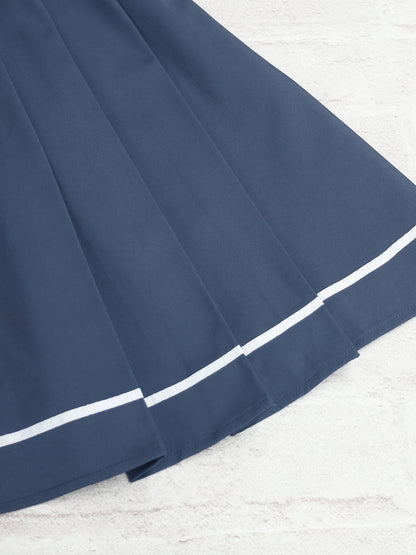 Preppy Line ネクタイ付きワンピース