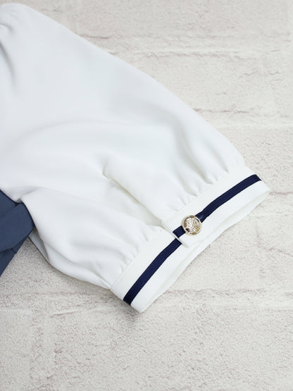Preppy Line ネクタイ付きワンピース