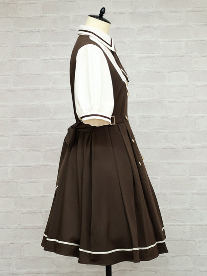 Preppy Line ネクタイ付きワンピース